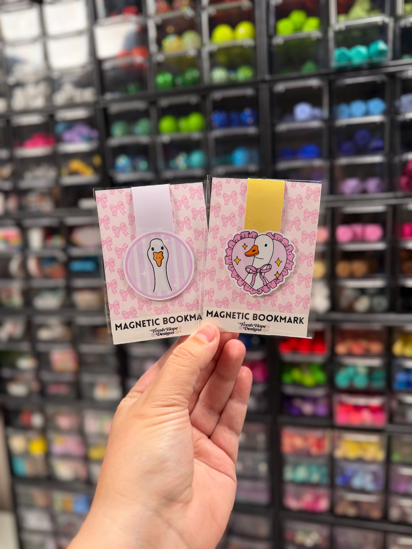 Silly Goose Magnetic Bookmark