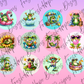 Summer Frogs Cardstock