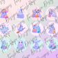 Pastel Ghosts Cardstock