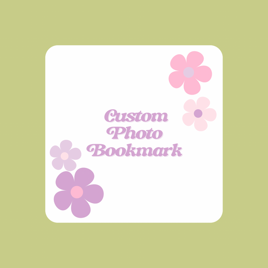 Custom Photo Magnetic Bookmark