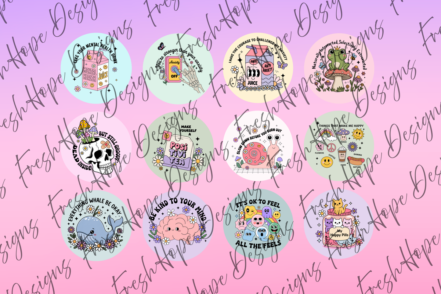 Mental Health Cardstock