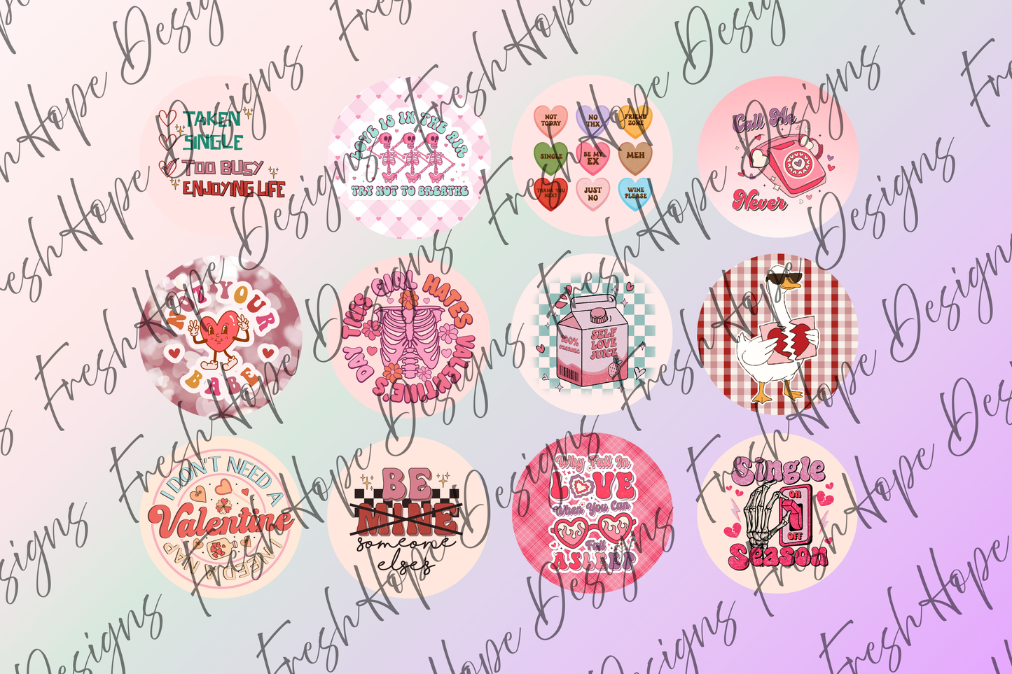 Anti Valentine’s Cardstock