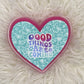 Custom Heart Freshie