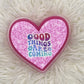 Custom Heart Freshie