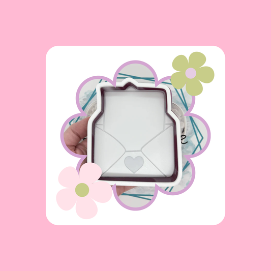 Custom Heart Envelope Freshie